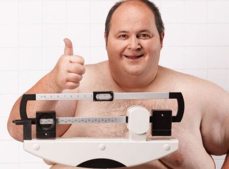 Obesity is one of the reasons for deterioration of male potency